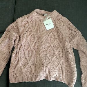 Very cute pink sweater